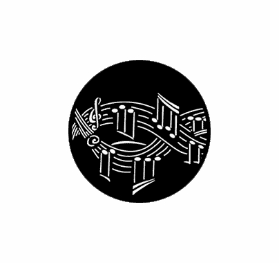 Rosco Symphony Music Steel Gobo Pattern 79187