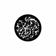 Rosco Tight Stipple 78417 Standard Steel Gobo