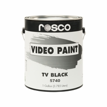 Rosco TV Black  Studio Cyc Paint Gallon 5740