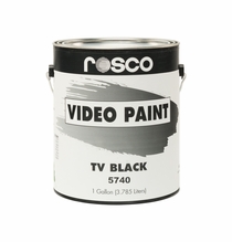 Rosco TV Black  Studio Cyc Paint Gallon 5740