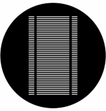 Rosco Venetian Blind 77702 Steel Gobo