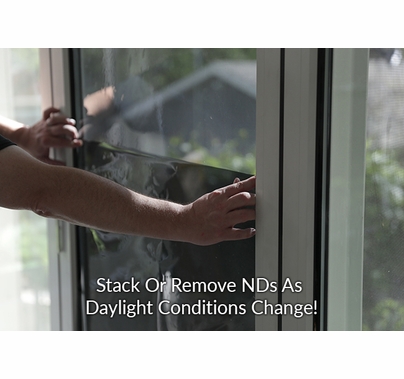 Rosco WindowCling 8609 Neutral Density Filter 3 Stop ND9 60" x 25ft Roll