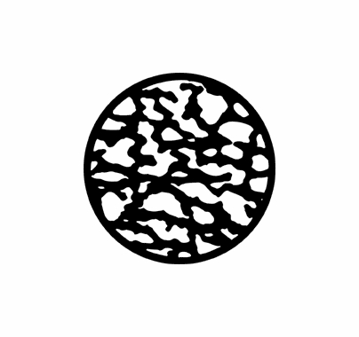 Rosco Wrinkles Large Standard Steel Gobo 78220