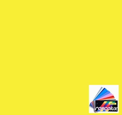 Rosco Yellow Chroma Sleeve 4ft. T8 Lamps