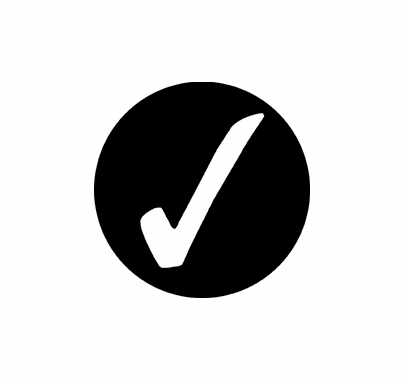 Rosco Yes Check Mark 78067 Standard Steel Gobo