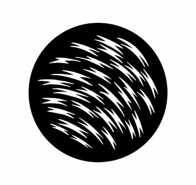 Rosco Zeds-a-Leaping 79071 Standard Steel Gobo