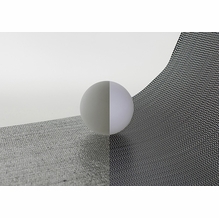 RoscoScrim Silver / Black Perforated Window Scrim / Reflector 4ft. x 25ft.