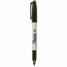 Sharpie Fine Point Black Permanent Marker, Single