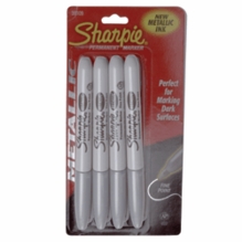 Sharpie Silver Fine Point Permanent Marker 4 Pack