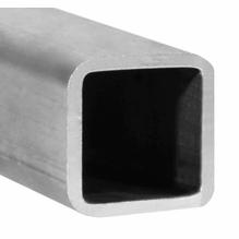 Square Aluminum Tube Radius Edge 3/4" | 3ft