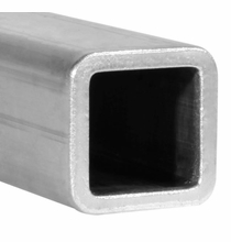 Square Aluminum Tube Radius Edge 3/4" | 6ft