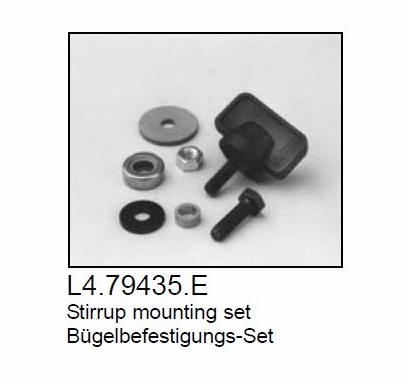 Stirrup Mounting Set / Tilt Lock Knob Set  L4.79435.E