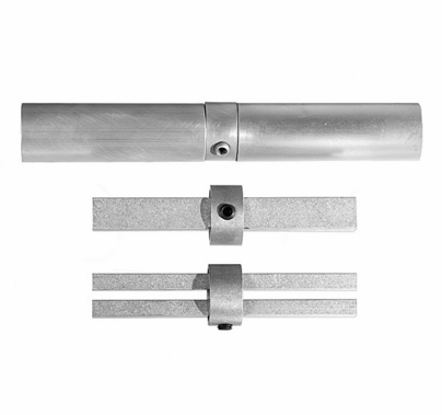 The Light Source Mega-Quick Pipe Splice Internal  Coupler 1.5" | Black