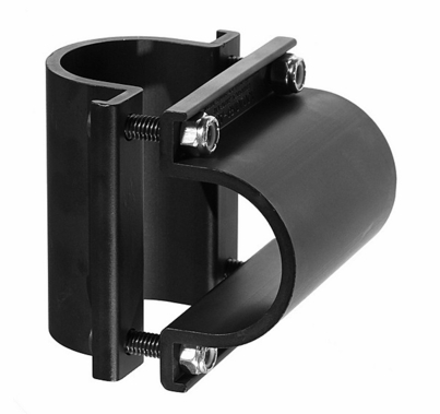 The Light Source MGB Mega-Gridlock Pipe Overlap Bracket | Black 