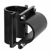 The Light Source MGB Mega-Gridlock Pipe Overlap Bracket | Black 