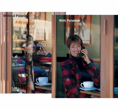 Tiffen 4"x5.65" Polarizer Filter,  45650POL