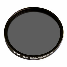 Tiffen 62mm Circular Glass Polarizer Filter, 62CP