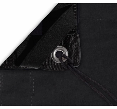 TRP 12x12 Solid Black Overhead Fabric with Bag