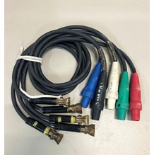 Used 100A 5 Wire Tie-in Set, #2 Cable Cam to Trico Clamps | 5ft