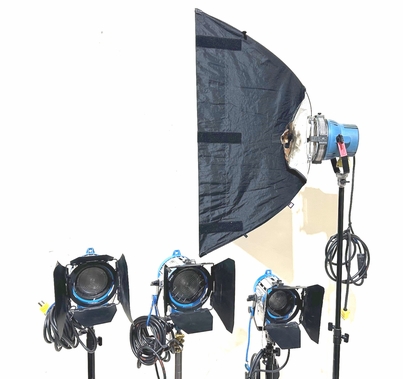 Used Arri Softbank I Light Kit (4) Lights