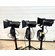 Used Dedolight 150W (3) Light Kit 24v Tungsten with Pelican Case