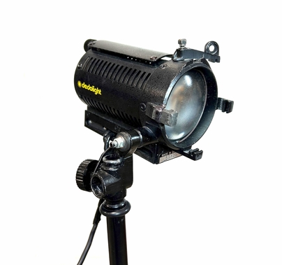 Used Dedolight 150W (3) Light Kit 24v Tungsten with Pelican Case