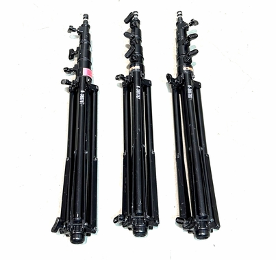 Used Dedolight 150W (3) Light Kit 24v Tungsten with Pelican Case