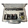 Used Dedolight 150W (3) Light Kit 24v Tungsten with Pelican Case