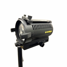 Used Dedolight 150w DLH4 w/ 24v Dimmable Power Supply, Barndoor & Case