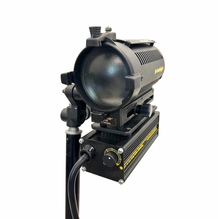 Used Dedolight DLHM4-300U Classic 24v / 150W Light with Barndoor