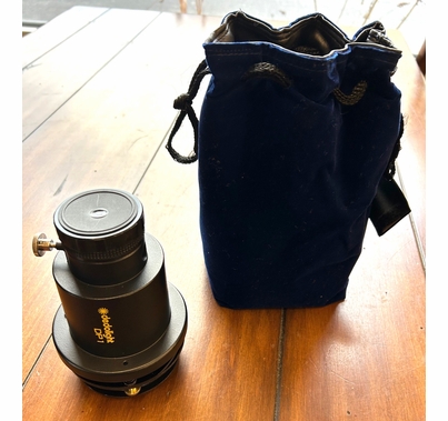Used Dedolight DP1 Projection Attachment with 85mm Lens - framing shutters and pouch