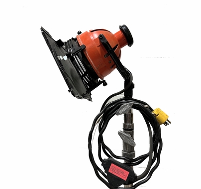 Used Ianiro Redhead 1000W Open Face Light w/Barndoors 