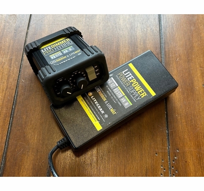 Used LiteGear LiteMat 2 LED Hybrid BiColor S2 Complete Unit Kit 2 x 2