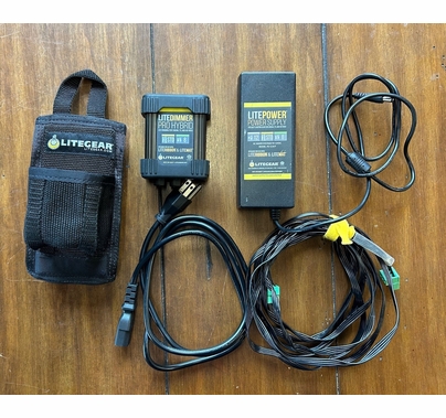 Used LiteGear LiteMat 2 LED Hybrid BiColor S2 Complete Unit Kit 2 x 2