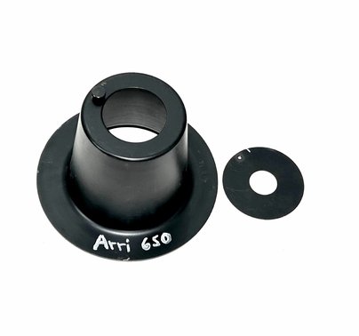 Used Snoot Set for Arri 650w Fresnel 6 1/8" Diameter