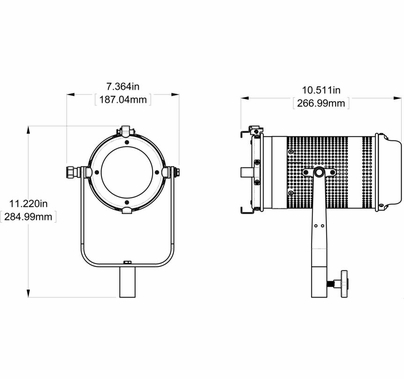 Vari-MoleLED 100W BiColor LED Light