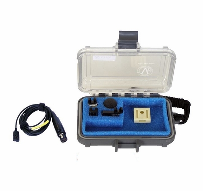 Voice Technologies VT500 Lav Mic TA4F for Sure & Sabine, BLACK