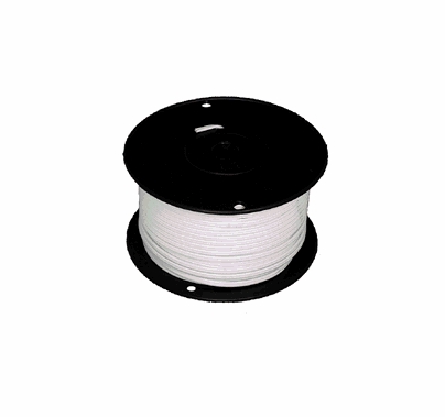 White Zip Cord 250ft. 18/2 Electrical Wire 18 Gauge 2 Conductor