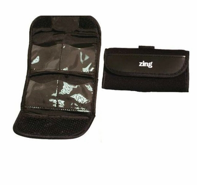 Zing Neoprene Memory Card Holder, Black, 595-101