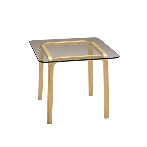 Artek Aalto Y805C Glass Top Table Artek Coffee Tables, Side Tables