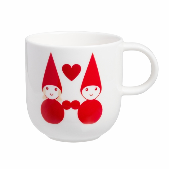 aarikka Elf Love Red / White Mug