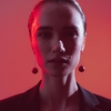 aarikka Elsa Wine Red Drop Earrings