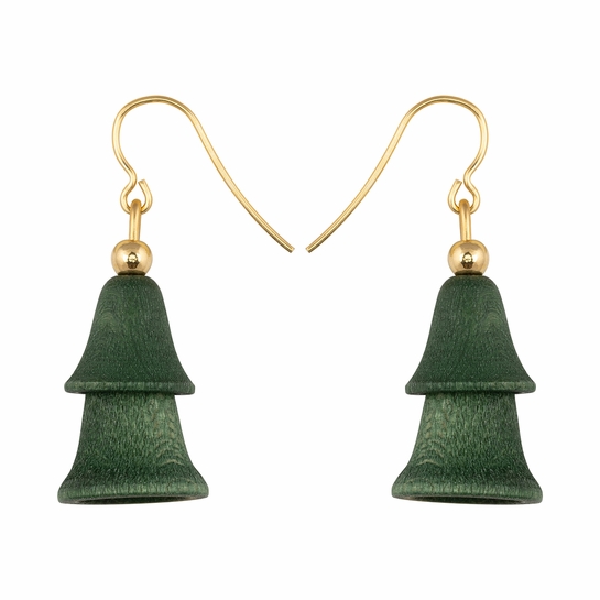aarikka Kuusinen Green Earrings