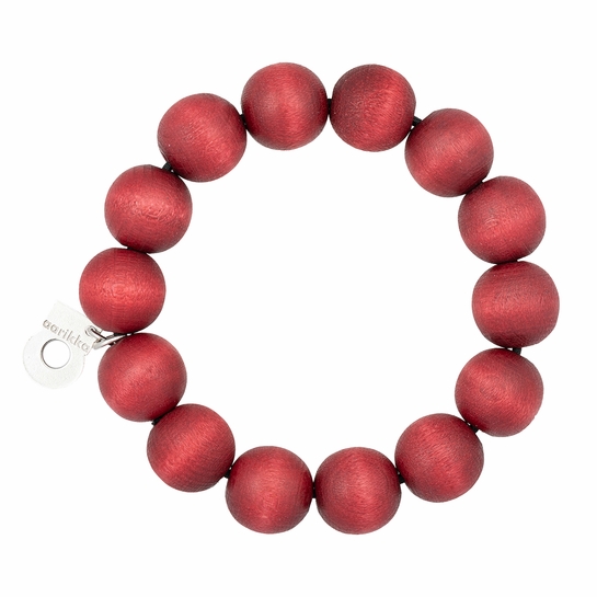 aarikka Pohjola Wine Red Bracelet