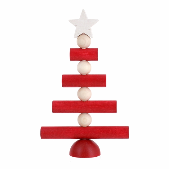 aarikka Red Christmas Tree Decoration