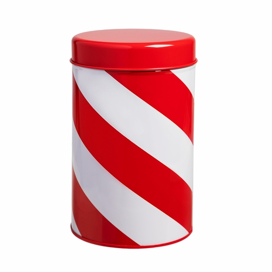 aarikka Riemuraita Red / White Medium Tin Jar