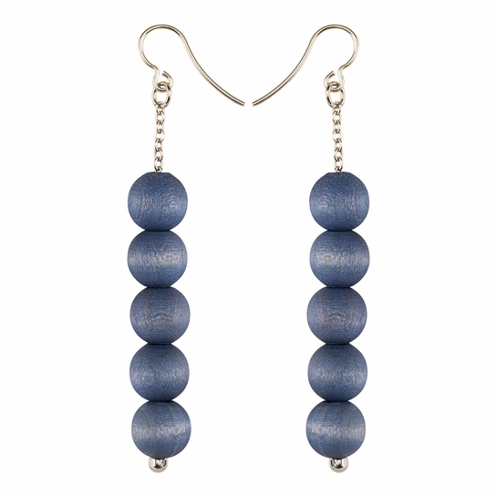 aarikka Sara Blue-Grey Earrings