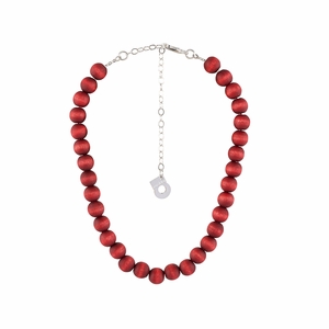 aarikka Sara Wine Red Short Necklace