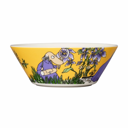 Arabia Moomin Hemulen Yellow Bowl