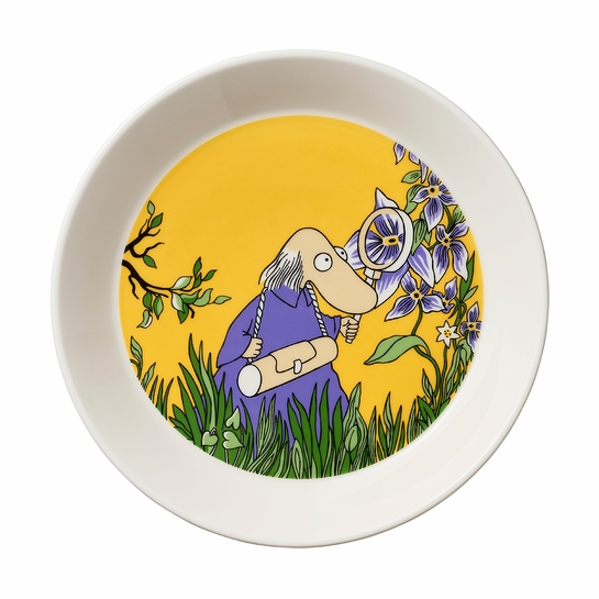 Arabia Moomin Hemulen Yellow Plate